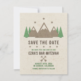 Reserve A Data Bar Mitzvah para acampamento de Canvas de tenda
