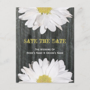Reserve A Data Barnwood e Daisy Wedding Salvar Data