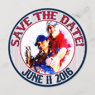Reserve A Data Baseball Wedding Save-The-Date-HOWARD,Opção 3