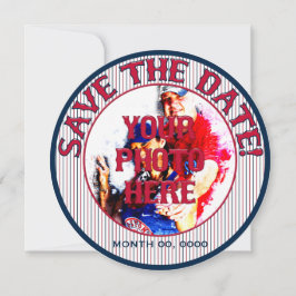 Reserve A Data Baseball Wedding Save-The-Date-Modelo 3
