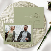 Basta Foto de Casamento Chic Sage Green ID1046
