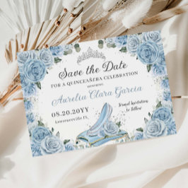 Reserve A Data Bebê Calçado De Vidro Floral Quinceañera Sweet 16