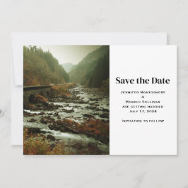 Reserve A Data Bela Fotografia da Natureza para Casamento Casual