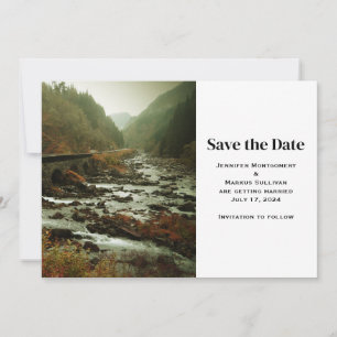Reserve A Data Bela Fotografia da Natureza para Casamento Casual