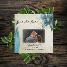 Belle Casamento Aquarela Save the Date