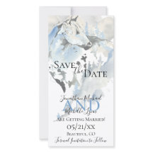 Belo Abstrato Horse e Montanhas Casamento