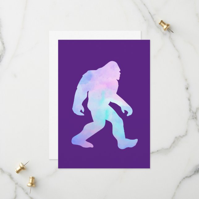 Reserve A Data Bigfoot Aquarela       (Frente/Verso In Situ)