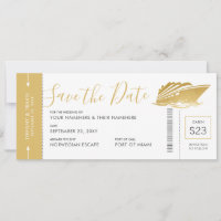 Bilhete Dourado de Passagem de Ferro