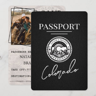 Reserve A Data Black Colorado Passport Salvar a data
