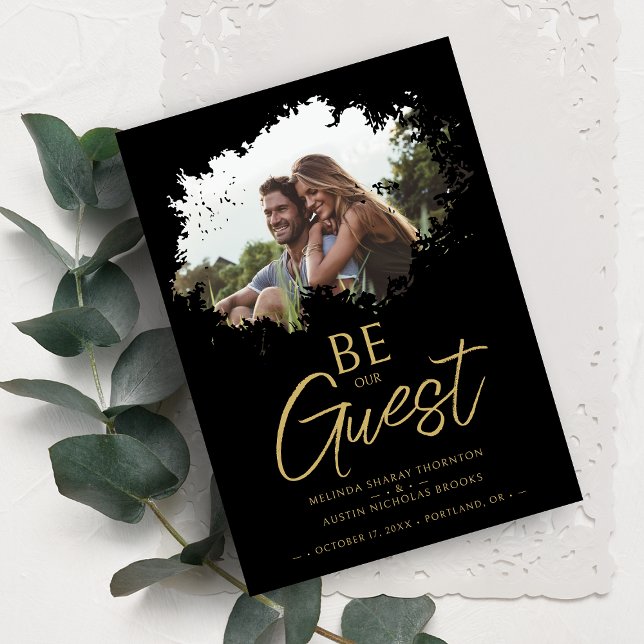 Reserve A Data Black Fancy Brushstroke Grunge Splatter Photo (Criador carregado)