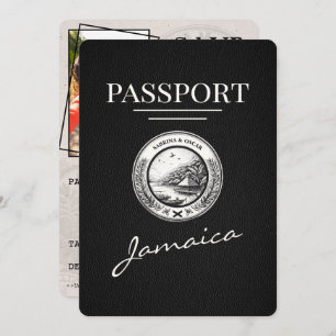 Reserve A Data Black Jamaica Passport Salvar a data