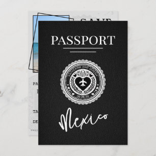 Reserve A Data Black Mexico Passport Salvar a data