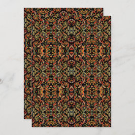 Reserve A Data Black White Henna Wallpaper – Paisley Floral Art