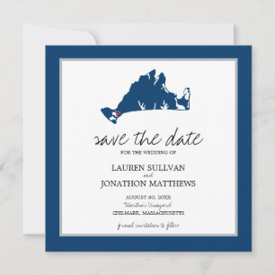 Reserve A Data Blue Chilmark Martha's Vineyard's Save the Date