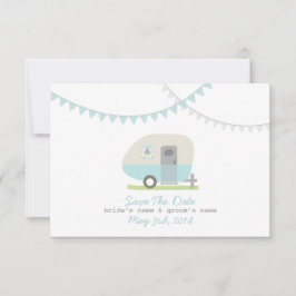 Reserve A Data Blue Retro Trailer & Wedding Salvar a Data