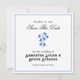 Reserve A Data Bluebells Save The Date Wedding