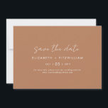 Reserve A Data Boho Abstrato | Caramel Mocha Wedding<br><div class="desc">Boho Abstrato | Caramel Mocha Casamento Salvar Data</div>