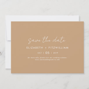 Reserve A Data Boho Abstrato Horizontal Com Desvio Suave