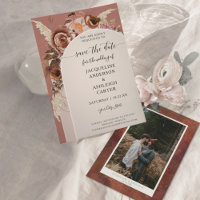 BOHO Archou BHO Elegante Queda Floral Pampas Grass