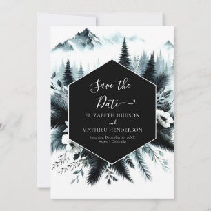 Reserve A Data Boho Printable Mountain Weding