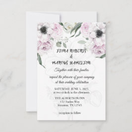 Reserve A Data Boho Rustic Elegant Floral Weding Date