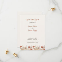 Boho Terracota Floral & Grama Pampas