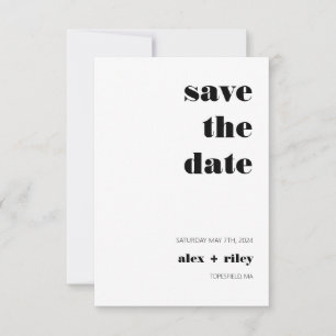 Reserve A Data Bold Flat Save 3,5" x 5"