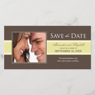 Reserve A Data Bold Stripe Salvar a data (chocolate/marfim)