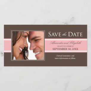 Reserve A Data Bold Stripe Salvar a Data (chocolate/rosa)