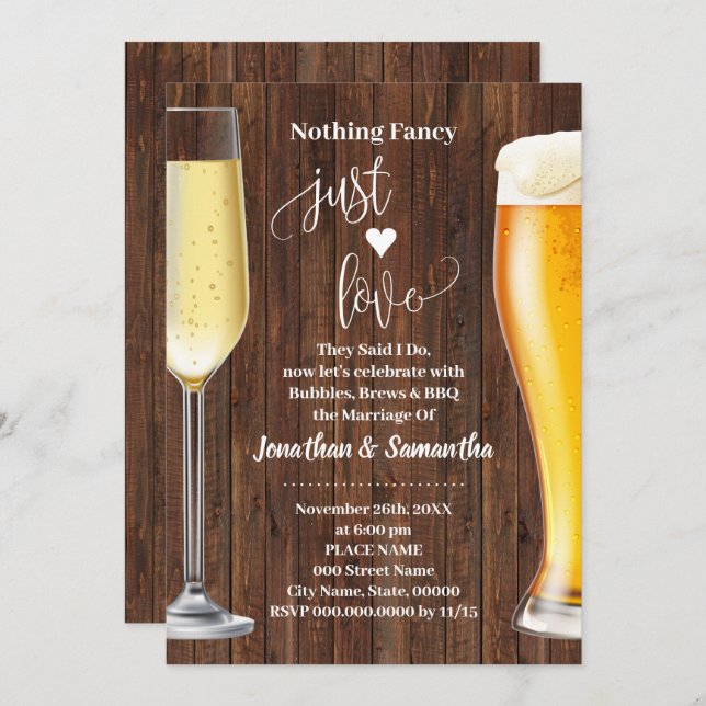 Reserve A Data Bolhas de Rico do Western Nada Invitam (Frente/Verso)