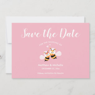 Reserve A Data Bonito Significa Ser Um Casamento Rosa Elegante