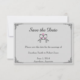 Reserve A Data Bons Dois Bons Beijando Gay Salvem a Data