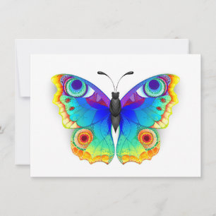 Reserve A Data Borboleta Pavão Olho Arco-íris