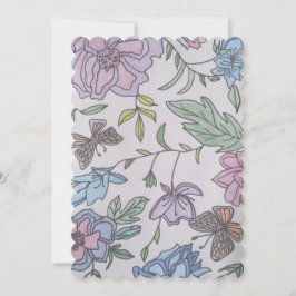 Reserve A Data Borboletas e Flores