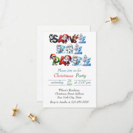 Reserve A Data Botânica de Aquarela de Natal Elegante