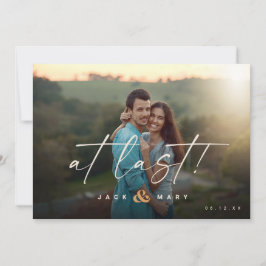 Reserve A Data Botânica minimalista Salve a data com foto