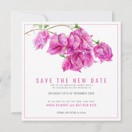 Reserve A Data Bougainvillea rosa salve o novo casamento