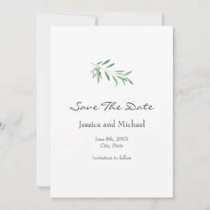 Reserve A Data Branch de Oliveiras de Aquarela