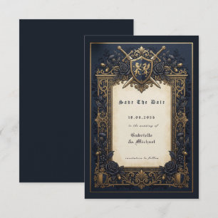 Reserve A Data Brasão Celestial Medieval Moody da Marinha Real 