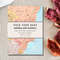 Brasil Destino Embalar Suas Bolsas