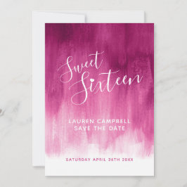 Reserve A Data Brincadeiras modernas cor-de-rosa-vermelha, doce d