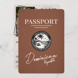 Reserve A Data Brown Dominican Republic Passport Salvar Data