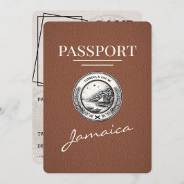 Reserve A Data Brown Jamaica Passport Salvar a data