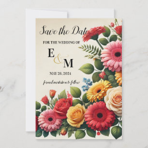 Reserve A Data Buquê de Flores Gerbera Rosas Casamento