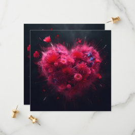 Reserve A Data Burst Cardíaco Rosa Vibrante