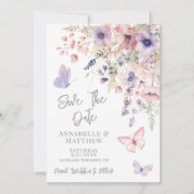 Butterfly Wildflower Wedding