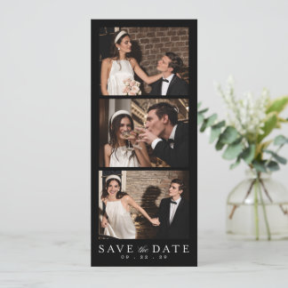 Reserve A Data Cabine de Fotografia com Código QR Minimalista par