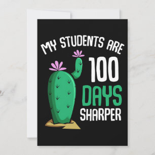 Reserve A Data Cactus Meus Alunos São 100 Dias