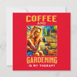Reserve A Data Café e jardinagem é minha terapia