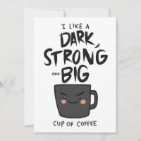 Café Lover Escuro Forte E Grande Xícara De Café